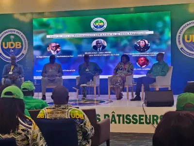 Grande rencontre du parti politique l'Union démocratique des bâtisseurs (UDB) 