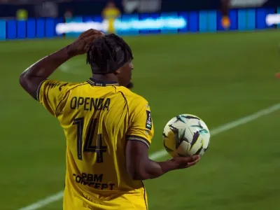 Royce Openda, footballeur gabonais