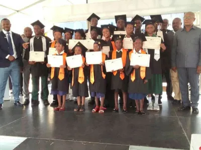 Les cracks bénéficiaires du prix d’excellence d’Assala. © NGUIMBI Julie