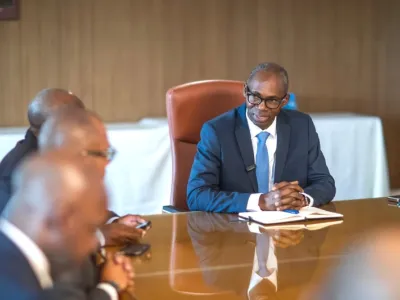 Thierry Minko, ministre de l'économie