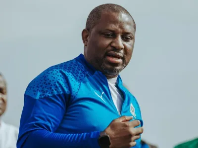 Le sélectionneur national Thierry Mouyouma