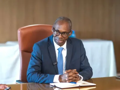 Thierry Minko, ministre de l'économie