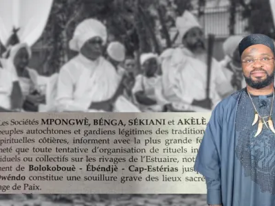 Les communautés autochtones de Libreville face à Junior Xavier Ndong Ndong. © DR
