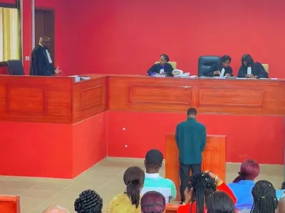 Un prévenu devant le Tribunal de première instance de Ntoum