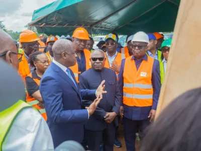 Visite de la décharge de Nkoltang