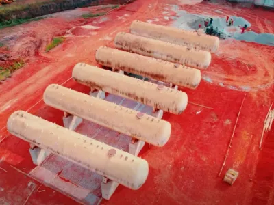 futur centre emplisseur de gaz de Moanda