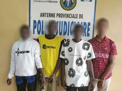 Les quatre agresseurs présumés du jeune homme à Franceville