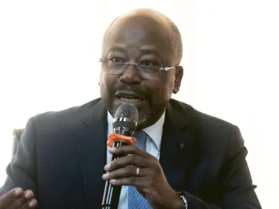 Alain-Claude Bilie-By-Nze, fondateur du parti politique Ensemble pour le Gabon (EPG) 