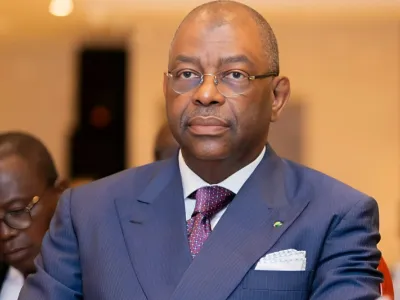 Le vice-président gabonais en charge du gouvernement, Alexandre Barro Chambrier
