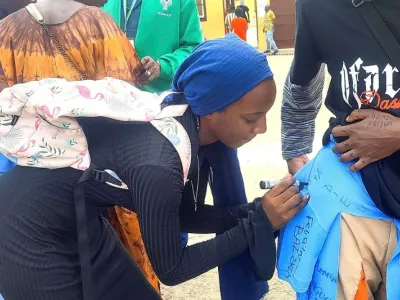 La meilleure moyenne de cette session, un impressionnant 16,50/20, a été obtenue par une candidate de 18 ans, scolarisée en série D. © Jocelyn Abila