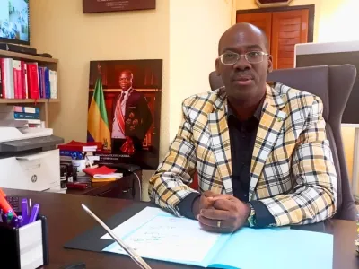 Le procureur général près la Cour d’appel judiciaire de Libreville, Eddy Narcisse Minang.