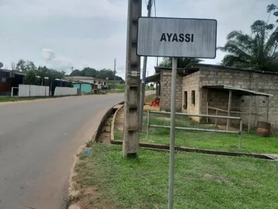 Un pan du quartier Ayassi, lieu de la commission des faits. © Lea Daoud