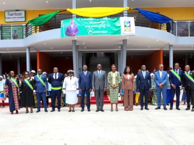 Le nouveau marché d’Akanda inauguré hier par le chef de l’Etat, Brice Clotaire Oligui Nguema.
