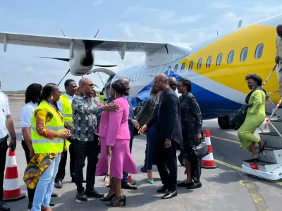 Transport aérien : Fly Gabon effectue son premier vol sur Port-Gentil