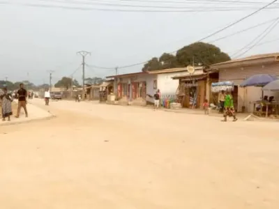 Mouila : une portion de route en béton armé au goût d’inachevé sur l’axe PK0-lycée technique