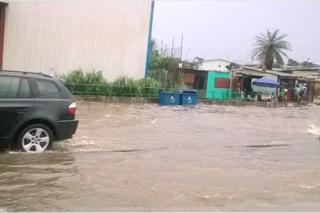 Inondations à Libreville, Juillet 2024 © DR