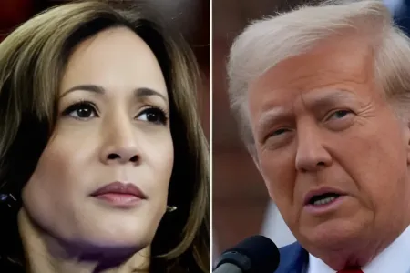 election presidentielle au etats unis Kamela Harris et Donald Trump 