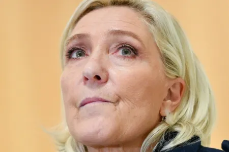 Marine le Pen Tribunal judiciaire de Paris Le 16 octobre 2024, Paris. © DR