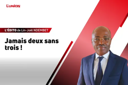 Lin-Joël Ndembet - Directeur de la Rédaction et Publication du Quotidien L'Union