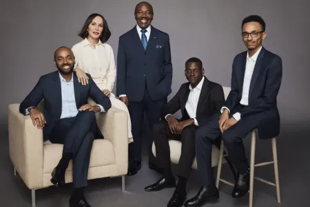 Photo de la famille Ali Bongo Ondimba © Jeune Afrique