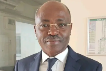 Lin Joël Ndembet administrateur-directeur général du quotidien gouvernemental L’Union. © DR 