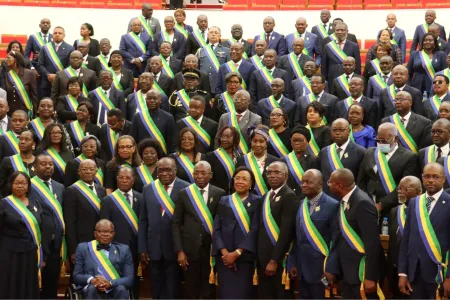 Parlement gabonais de la Transition, 12 Septembre 2024 à L'assemblée Nationale du Gabon © DR