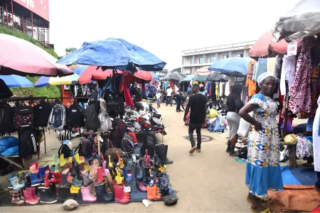 Marché de nzeng-ayong. © l'union