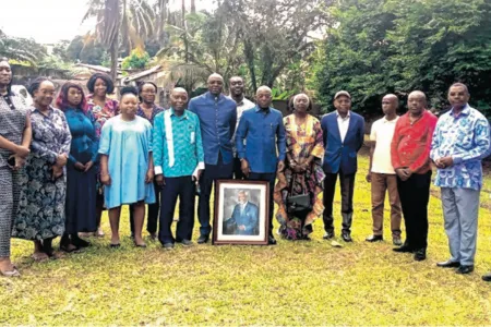 Les membres de la Fondation Doupamby Matoka. © L'union