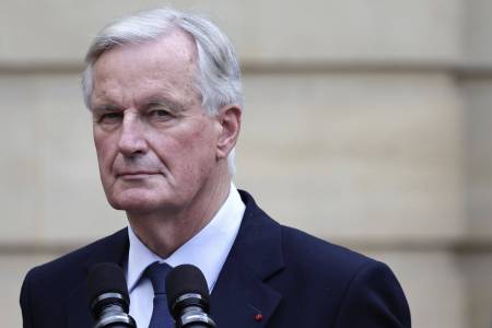 Michel Barnier à Matignon © DR