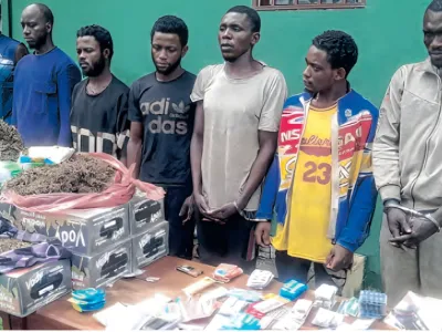 Orpailleurs clandestins à bakoumba