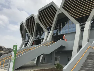 Le Palais des sports de Libreville aurait dû abriter ce samedi l’AG constitutive du PPB. © DR