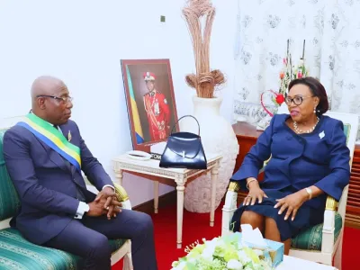 Jean François NDONGOU et Paulette MISSAMBO