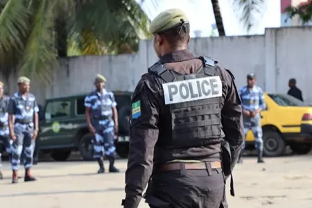 Force de Police Nationale du Gabon © DR