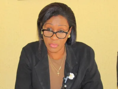 Me Gisèle Eyue Bekale, qui a fustigé la démarche des éléments de la DGR. © DR