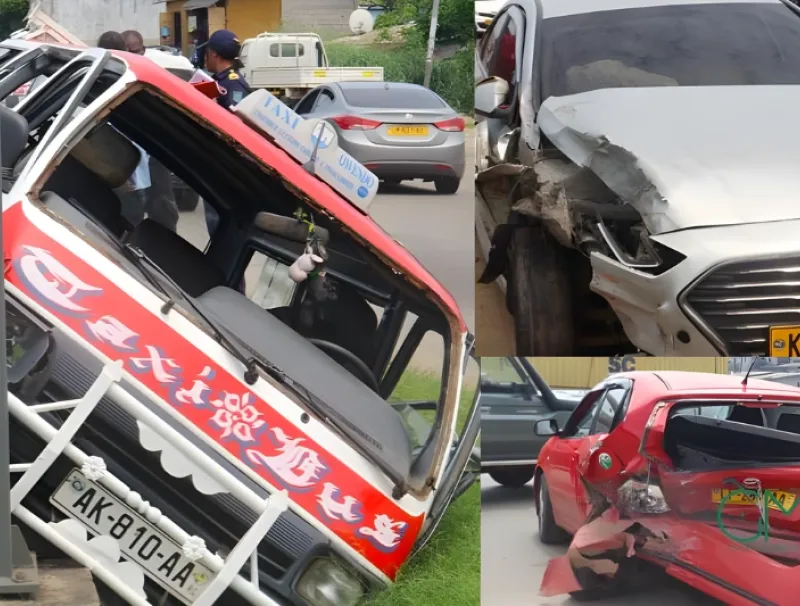 Accident de circulation à Libreville