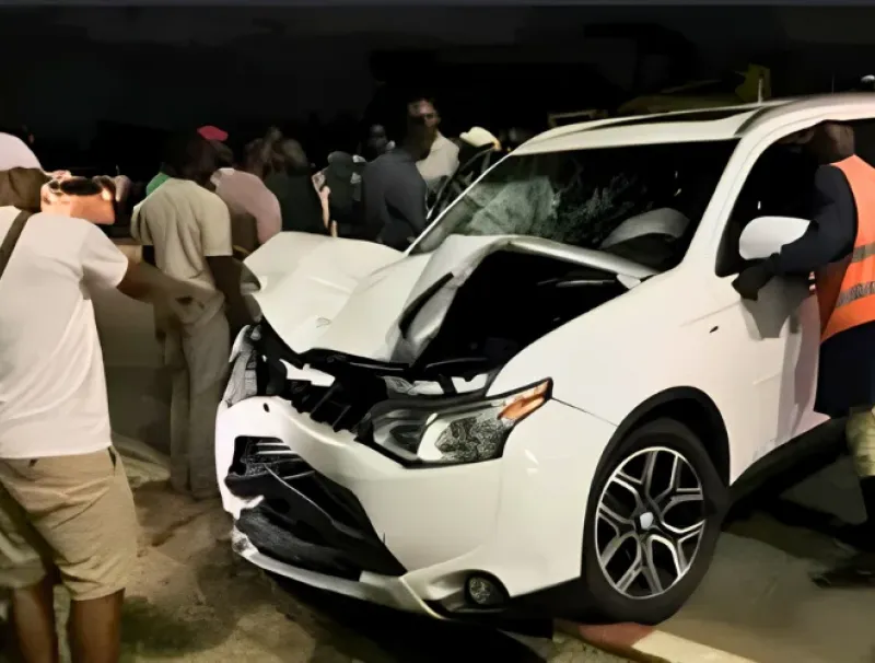 Accident au boulevard triomphal