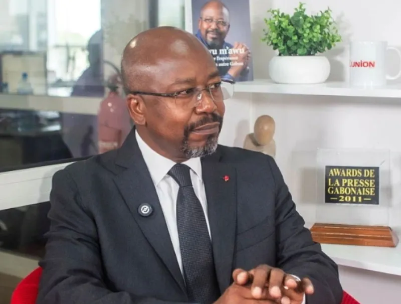 Alain Claude Bilie-By-Nzé, président du parti Ensemble pour le Gabon (EPG)