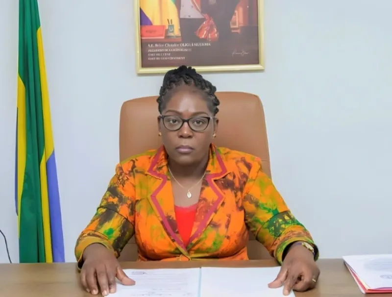 Armande Longo-Moulengui, ministre des Affaires sociales
