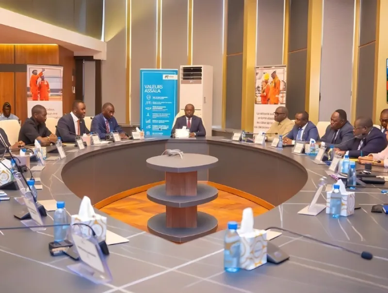 Signature de l'accord entre Assala Gabon et l'État gabonais