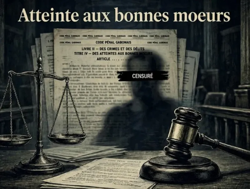 Atteinte aux bonnes moeurs au Gabon