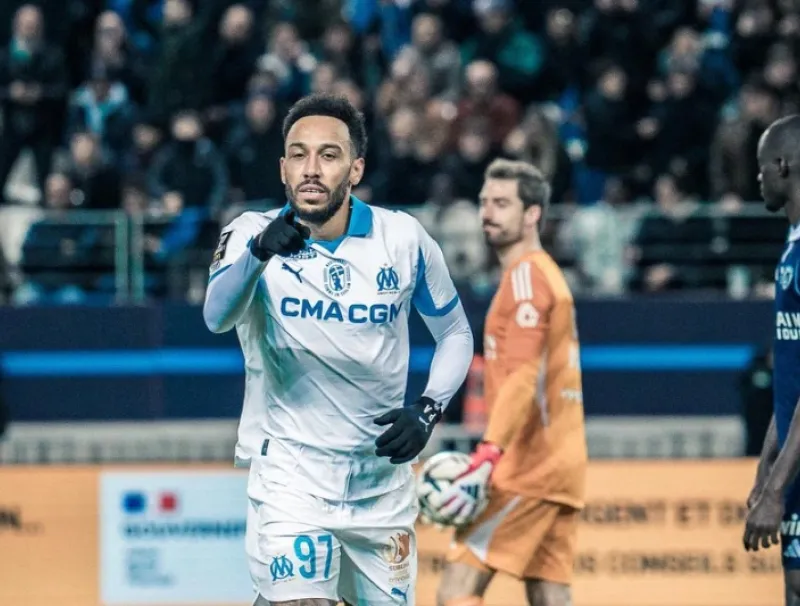 Pierre-Emerick Aubameyang, footballeur international gabonais