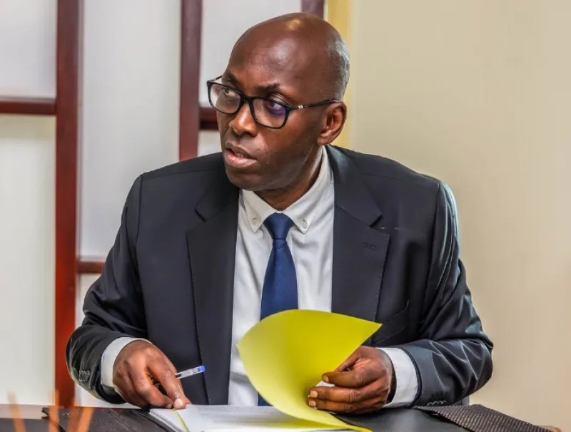 Augustin Emane, ministre de la justice