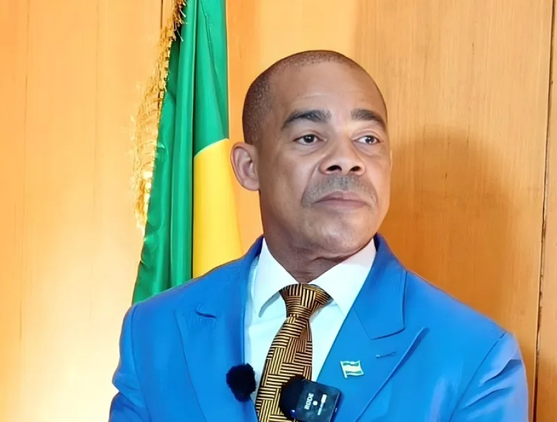 Germain Biahodjow, ministre de la Communication et des Médias