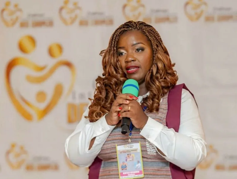 Mme Bertille Assoumou, présidente de la "Conférence internationale des couples" (CIC)