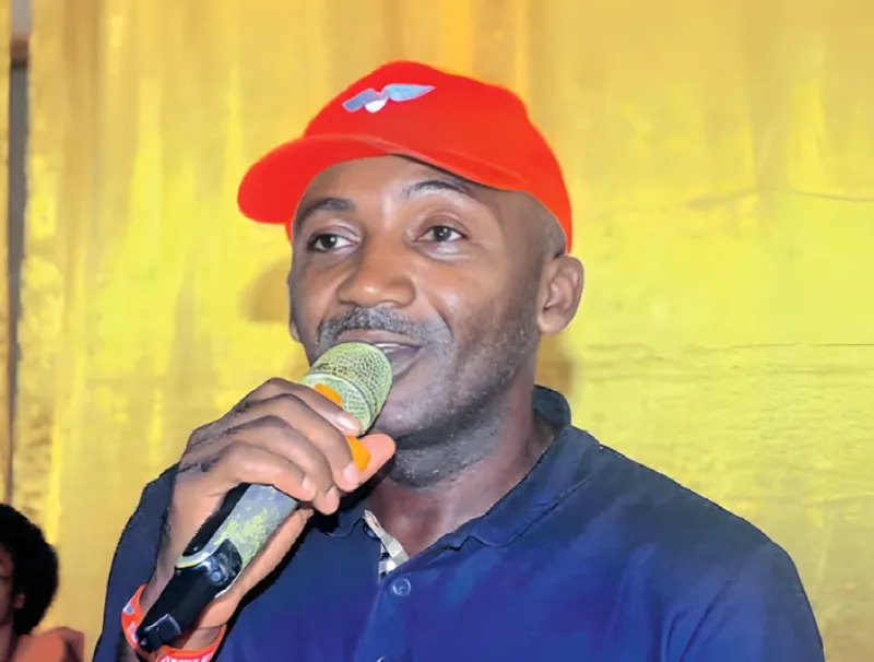 Billy Bendo Edo, président de l’Union Sportive de Bitam