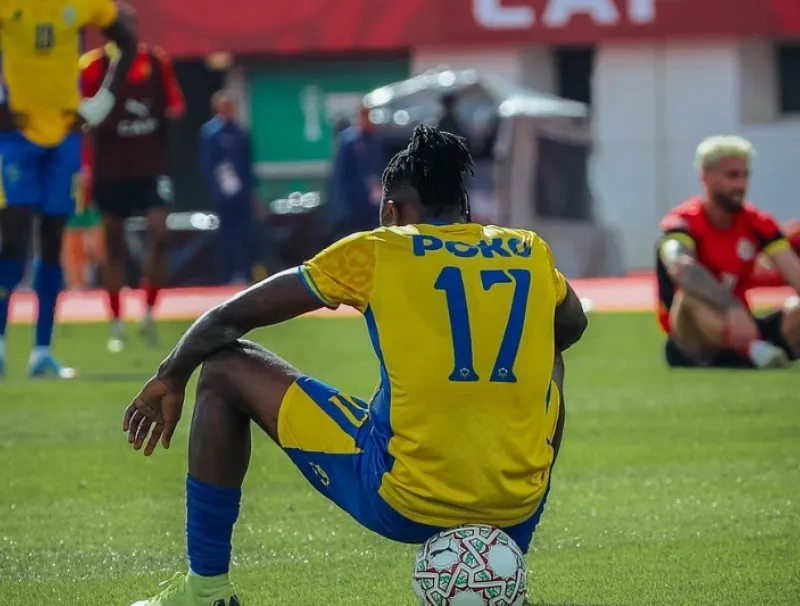 André Biyogo Poko, footballeur international gabonais