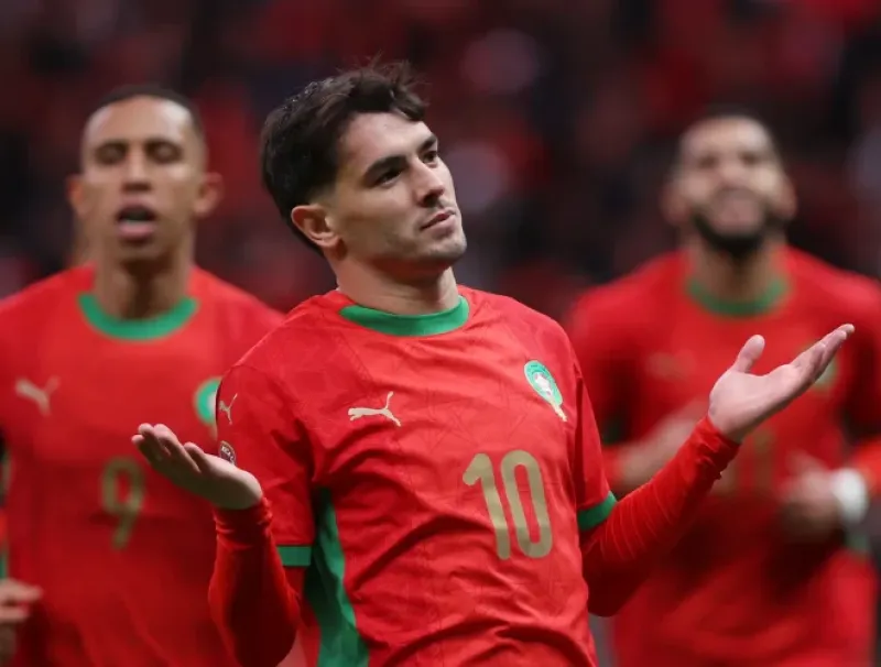 Brahim Diaz, footballeur international marocain