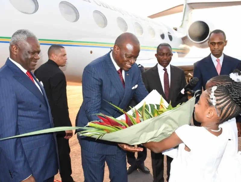 Brice Clotaire Oligui Nguema, président du Gabon