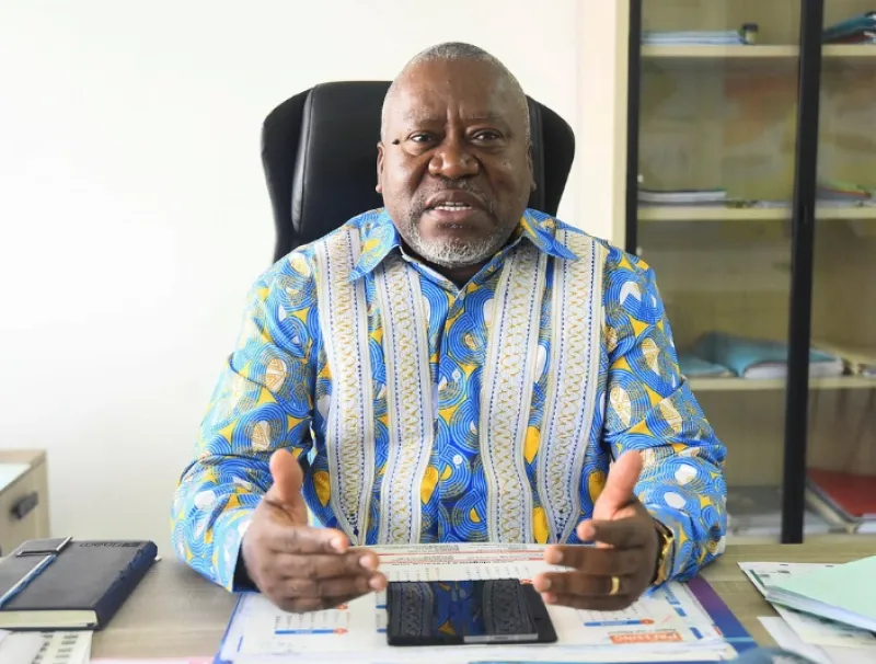 Brice Mbika Ndjambou, président de la Linafp