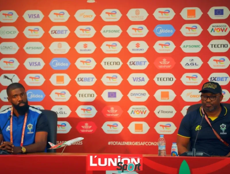 Thierry Mouyouma et Bruno Ecuele Manga